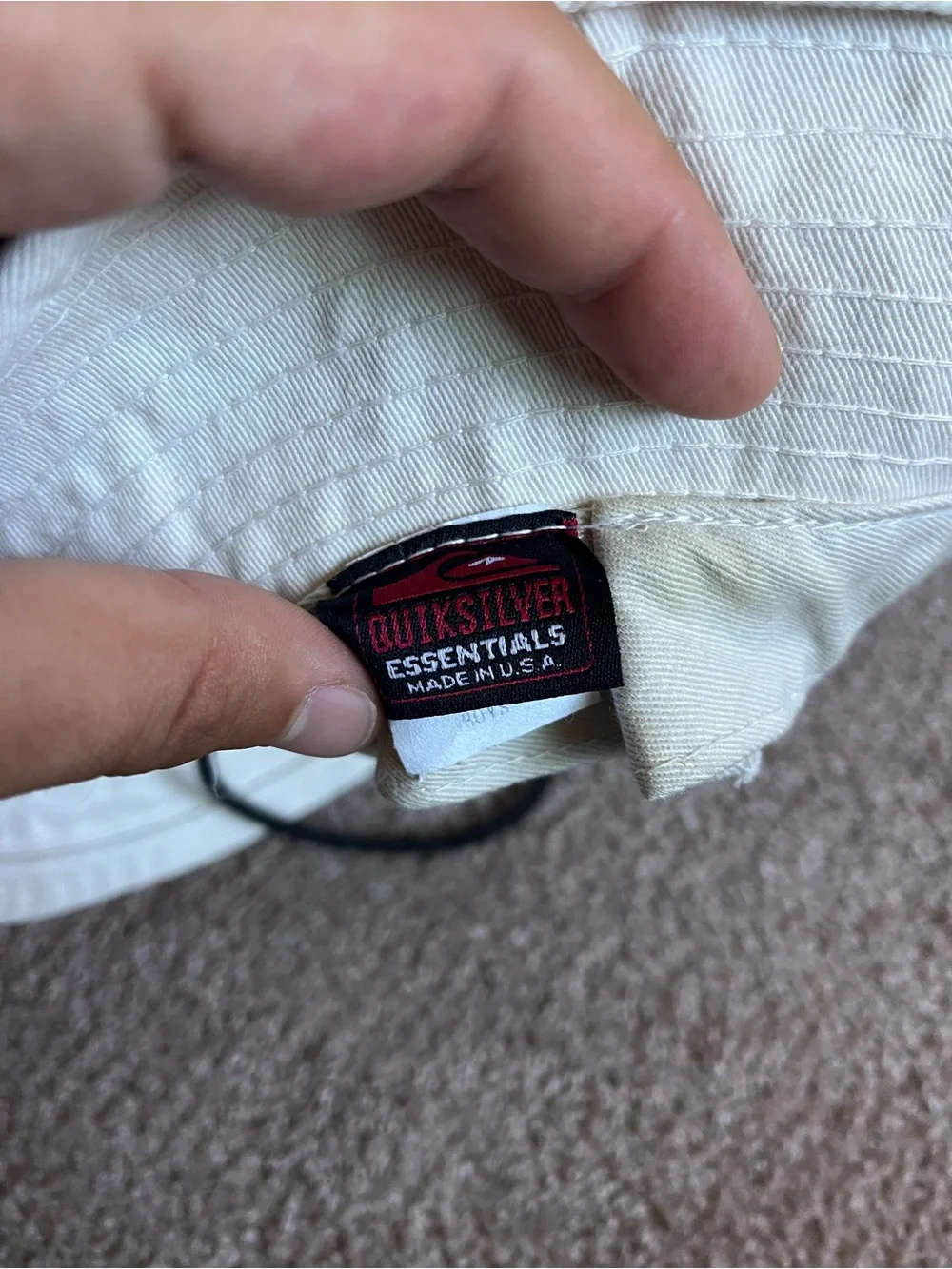 VTG 00’s / Y2K Quiksilver Khaki Sun Hat